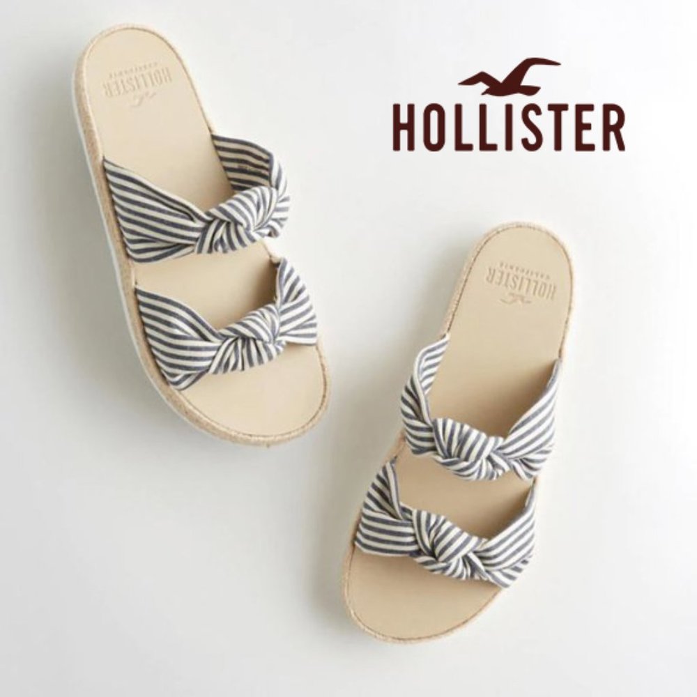 Hollister Knotted Slide Sandal